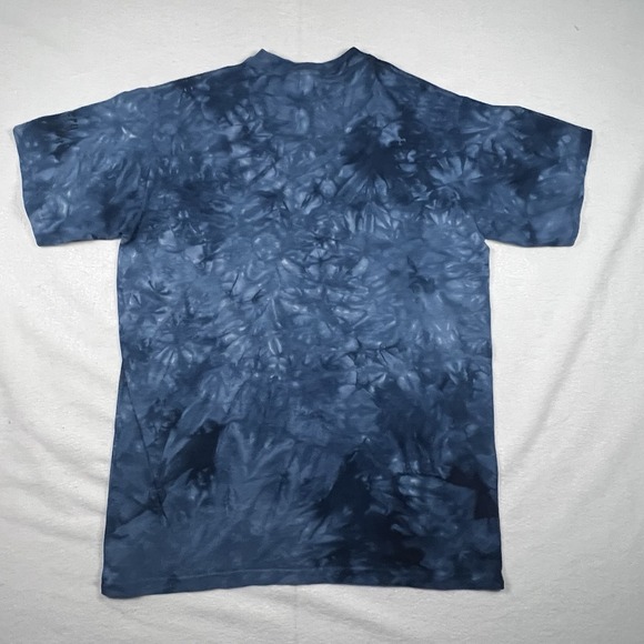 Vtg 90's The Mountain MD Blue Tie Dye Lighthouse Eagles Ocean Nature NWT - Picture 3 of 11